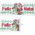 ponto cruz marilda feliznatal boneco